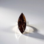 Anello in argento con Agata Prairie
