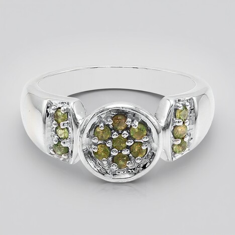 Bague en argent et Alexandrite