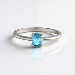 Anello in argento con Zircone Ratanakiri