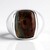 Anello in argento con Pietersite Dorata