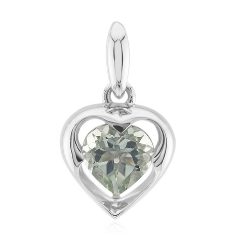 Grüner Amethyst-Silberanhänger (Remy Rotenier)