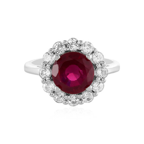 Madagaskar-Rubin-Silberring