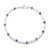 Nepalesischer Kyanit-Silberarmband