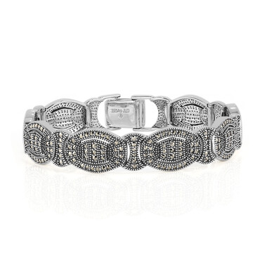 Bracciale in argento con Marcassite (Annette classic)