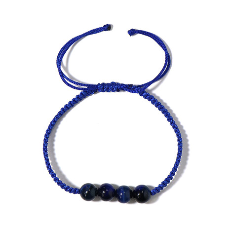 Blaues Tigerauge-Armband