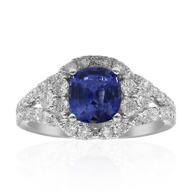 Blauer Ceylon-Saphir-Goldring (CIRARI)