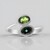 Anello in argento con Indicolite (Pallanova)