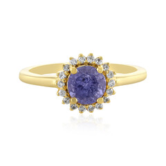 Anello in argento con Tanzanite