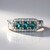 Anello in argento con Grandidierite
