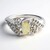 Anello in argento con Pietra del Sole Lunare