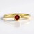 Anello in argento con Rubino Tanzania (Adela Silber)