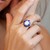 Australischer Opal-Goldring (CIRARI)