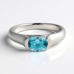 Anello in argento con Zircone Ratanakiri