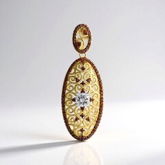 Ciondolo in argento con Zircone