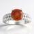 Anello in argento con Sfalerite