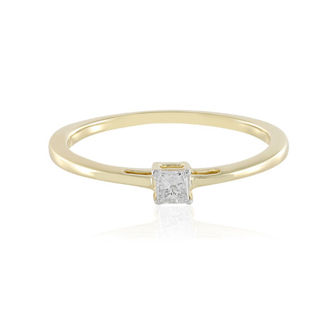 Bague en or et Diamant SI1 (H)