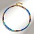 Collana in argento con Zaffiro Blu del Madagascar (Riya)