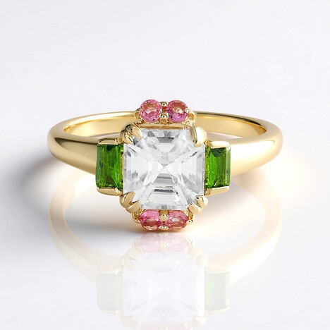Anello in oro con Zircone (Adela Gold)