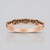 Anello in oro con Diamante Rose de France SI1 di Argyle (Annette)