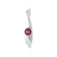 Ciondolo in argento con Rubino del Madagascar (MONOSONO COLLECTION)