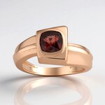 Anello in argento con Zircone Rosa (SAELOCANA)