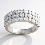 Anello in argento con Zircone