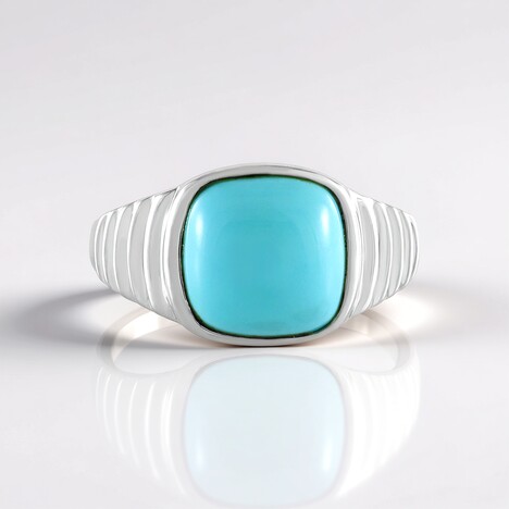Anello in argento con Turchese Sleeping Beauty