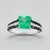 Anello in oro con Smeraldo Zambia AAA (CIRARI)