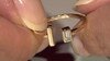 Anillo en oro con Diamante SI1 (G) (Annette)