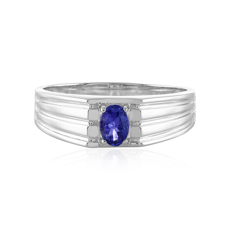 Bague en argent et Tanzanite