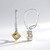 Orecchini in argento con Zircone Giallo