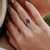 Bague en argent et Rubis du Mozambique