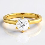 Anello in argento con Zircone