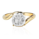 Anello in oro con Opale Ialite del Messico