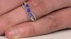 Bague en or et Tanzanite AAA (CIRARI)