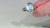 Anillo en plata con Topacio azul cielo (KM by Juwelo)