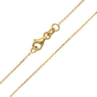 Gelbgold-Ankerkette - 45 cm - 0,92 g