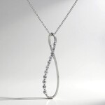 Collana in oro con Diamante SI1 (H) (CIRARI)
