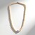 Collana in argento con Quarzo Bianco