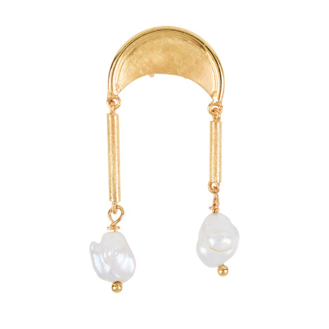 Süßwasserzuchtperlen-Silberanhänger