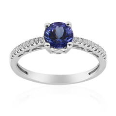 Anello in oro con Tanzanite AAA