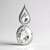 Ciondolo in argento con Kunzite Bianca (Pallanova)