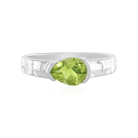Bague en argent et Péridot (Faszination Türkis)