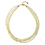 Collana in argento con Opale di Welo