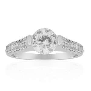 Anello in argento con Zircone