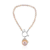 Bracciale in argento con Perla di Acqua Dolce (TPC)