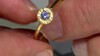 Zilveren ring met een Blauwe Ceylon saffier