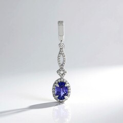 Ciondolo in argento con Tanzanite