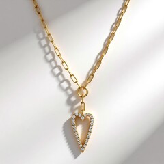 Collana in oro con Diamante SI1 (H)