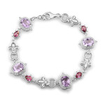 Edelstein-Silberarmband (Dallas Prince Designs)